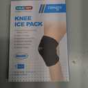 NEWGO Gel Knee Ice Pack Wrap for Pain Relief, Hot Cold Therapy Knee Cold Pack Breathable & Flexible Gel Wrap with Adjustable Strap for Arthritis, Injuries & Post-Surgery Recovery