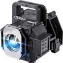 COOBAN ELPLP49 /V13H010L49 Replacement Projector Lamp Bulb with Housing for Epson PowerLite Home Cinema 8350 /PowerLite Home Cinema 8700UB 8500UB, H373A H336A, PowerLite PC 9700UB 9500UB 9350 9100