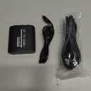 GINGIN RCA to HDMI,AV to HDMI Converter,Composite to HDMI Converter Compatible with WII,PS One,PS2,PS3,STB,Xbox,VHS,VCR,Blue-Ray DVD,with 3.3ft HDMI Cable