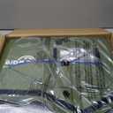 TENDWARE Outdoor Cat House Heated Cat House for Outside with Elevated Base Cat-Attracting Eave Design Feral Stray Shelter Weatherproof in Winter Garage Yard Porch (21" x 17" x 17")