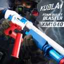 Airsoft Shotgun Blaster for Nerf Guns Soft Foam Bullet Darts, XM1014 Air Powered Shell Ejecting Spring Rifle Shotgun, Thrown Dart Pistols for Outdoor Activities Shooting Games