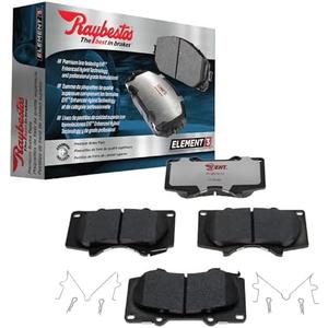 Raybestos Element3 EHT™ Automotive Replacement Front Brake Pad for Selected Jeep (Wrangler,Liberty), Chrysler (Town&Country), Dodge (Grand Caravan,Journey) Model Years (EHT1273H)