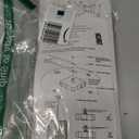 Hicarer High Torque Clock Movement Mechanism with Long Straight Hands 250mm/9.8 Inches