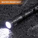 Honoson 10 Pieces Mini Pen Light Flashlight Small LED Pen Light Aluminum Pocket Flashlight with Clip for Inspection Camping Emergency Diary Lighting(3.5 Inches)