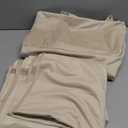 StangH Beige Velvet Curtains 94 inches Long Super Soft Luxury Home Decor Thermal Insulated Light Dimming Drapes for Living Room Sliding Door/Bedroom, W52 x L94, 2 Panels