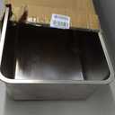 Extra Large Stainless Steel Cat Litter Box - 23.5" x 15.5" x 12" - High Sided Walls for Big Cats, Anti Urine Leakage, Odorless and Easy Cleaning - Foot Pad, Mat, Scoops & Deodorizer - XXL Litter Box