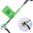 Grootpow WP5 Heavy Duty Weed Puller Tool, Stand Up Dandelion Weeder with 40" Handle, 3 Claws & Fiberglass Foot Pedal, Weeding Tool Made with Cast-Iron, Easily Remove Weeds Without Bending or Kneeling