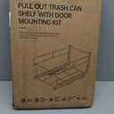 Dual Pull Out Trash Can Under Cabinet with Soft-Close Slides