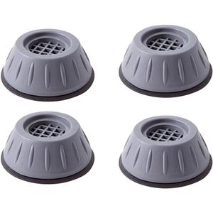 Mwellewm 4 Pcs Shock and Noise Cancelling Washing Machine Support Plastic Noise Reducing and Anti Slip Anti Vibration Rubber Washing Machine Feet Pads Anti-Walk Dryer Washer Vibration Stabilizer
