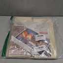 Criusia Drawer Organizer Clothes, 3 Pack Dresser Organizer for Baby Clothes, Underwear, Sock- Foldable Closet Organization and Storage Dividers Bins for Nursery, Bedroom (Beige)