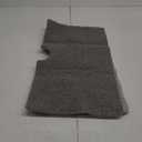 HITSLAM Shower Mat, 24x24 Inch Square Non Slip Bathtub Mat, Soft PVC Loofah Bath Mat for Tub with Hanging Holes, Quick Drying Shower Floor Mat, Without Suction Cups, Grey