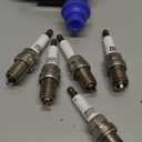 4 pc Autolite Iridium XP Spark Plugs compatible with Mitsubishi Lancer 2.0L 2.4L L4 2002-2017