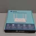 USPEED AC1200 WiFi Router Dual Band Wireless Internet Router, Speed Up to 1.2 Gbps, 4 x 1000 Mbps Gigabit Ethernet Ports, Bridge/Repeater Mode, Guest Network, IPV6, EasyMesh, Parental Controls