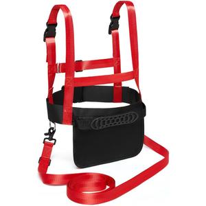 Kids Ski Snowboard Training Shoulder Harness Toddler Skiing Harness with Removable Leash and Handle for Beginners Speed Control Teaching, Skating, Skateboarding, Snowboard Kids Roller Skating Cycling