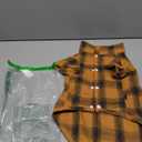 Koneseve Dog Shirt Plaid Dog Clothes for Small Dogs Boy Girl Cat Clothes Soft Puppy Outfit Adorable Pet T-Shirts Kitten Grid Costume Apparel Thanksgiving Christmas Clothing (Yellow; 2XL)