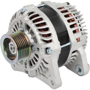 SCITOO Alternator Fit for Nissan for March L4 1.6L 1598cc 98cid 2015-2017,for Nissan for Versa L4 1.6L 2012-2019,for Nissan for Versa Note L4 1.6L 2014-2019 12V 110Amp CW 7-Groove 11547 (Small)