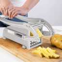 Maxmartt French Fry Cutter, Stainless Steel Potato Cutter, Potato Slicer with 8/8 Cutting Blade,Stainless Steel French Fry Press Perfect for use with Air Fryer