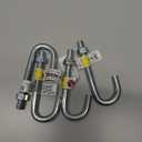 National Hardware N232-942 2195BC J Bolt in Zinc Plated, Pack Of 4 