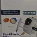 Drawing Robot for Kids with 150 Cards, Voice Interactive Educational Drawing Machine, Montessori Painting Learning Toys for 3 4 5 6 7 8 Year Old Boys Girls Birthday Party