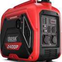 ERAYAK 2400W Portable Inverter Generator for Home Use, Super Quiet Small Generator for Camping Outdoor Emergency Power Backup, Gas Powered Engine, EPA, ECO Mode