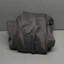 NICETOWN Grey Blackout Patio Sliding Door Curtains 84 inch Length, Grommet Room Divider Thermal Insulated Curtain Drapes for French Door/Living Room (Gray, W100 x L84, 1 Panel)