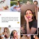 grace & stella Face Towels Disposable - Travel Essentials - Ultra-Soft & Absorbent Face Wipes Towelettes - XL Facial Towels for Cleansing & Makeup Removal - Lint-Free Facial Tissue - Vegan (60 Count)