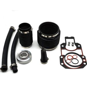 803097T1 Transom Seal Service Kit for MerCruiser Alpha one Gen 1 with Gimbal Bearing U Joint and Exhaut Bellows 30-803097T1 Sierra 18-8213 18-2601-1