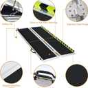 Wheelchair Ramp 5FT, Anti-Slip Aluminum Folding Handicap Portable Ramp, Wheelchair Ramps for Home Steps, Stairs, Doorways, Scooter Ramp