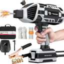 Portable Handheld Welding Machine - 110V IGBT Inverter Handheld Welder, 20-120A Portable ARC Welder, Hot Start & Anti-Stick for 3/32"-1/8" Welding Rods, Father's Day Gift for Men(Grey)