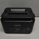 VASG Advanced Cordless Heated Lunch Box for Adults, XXL 5.1-Cup Electric Lunch Box with 360 Surround Rapid Heating, 12000mAh Portable Food Warmer with Timer, LCD Display for Office, Car & Outdoors (Black)