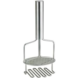 HIC Kitchen Dual-Action Potato Masher and Ricer, 18/8 Stainless Steel, Wire Masher with Built-In Ricer Disc