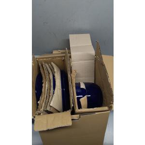 MASON 12 Pc Cafe Dinnerware Set Navy