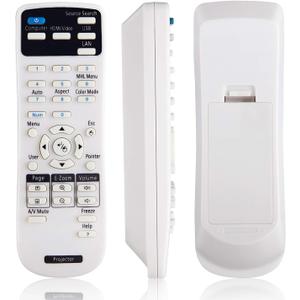 Projector Remote Control for Epson Projectors Home Cinema EB EMP EX VS H BrightLink Powerlite Series
