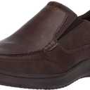 Nunn Bush Men's, Conway Slip-On (10 Wide, Dark Brown)