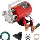 Utility Pump, Prostormer 12V DC 350GPH Electric 1/10HP Mini Portable Water Transfer Pump with Water Hose Kit Great for Yard, Garden, Pool Draining