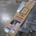 PetSafe Sliding Glass Pet Door - No-Cut DIY Install Doggy Door for Renters - Aluminum Frame - Adjustable Height 75 7/8" to 80 11/16" - Ideal for Large Dogs Up to 100 lb - White