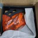 Heavy Duty Shelf Brackets ,1000Lbs Max Load for Floating Shelves & Countertops, 6 Inch x 5 Inch Black Metal BracketsSet of 2,Industrial Strength Wall Mount Shelf Supports(6"x 5"Black)