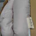 KeaBabies 2-Pack Toddler Pillows 2 Year Old to 5-13x18 Soft Organic Cotton Kids Pillow for Sleeping, Travel, School, Daycare, Nap, Toddler Bed, Machine Washable, Without Pillowcase (Clay)