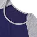 Hilinker Womens 2 Piece Pajama Set Short Sleeve Top with Shorts Sleepwear Summer Lounge Sets Grey Blue Medium (Blue, M)