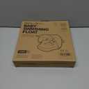 Baby Pool Float with Sun Canopy Inflatable Toddler Swimming Float with Anti-Backflip Tail Infant Pool Floaties for Ages of 6-30 Months (X-Large, Camo)