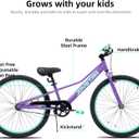 JOYSTAR NEO 24" Kids Mountain Bike for Boys Girls 5-12 Years, 24 Inch with Kickstand