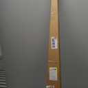 Ivilon Drapery Window Curtain Rod - End Cap Style Design 1 Inch Pole. 48 to 86 Inch Color Black