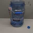 San Jamar Saf-T-Ice Plastic Ice Tote, Ice Bucket with Drying and Storage Hook for Restaurants, Bars, Catering Events, Buffets, 6 Gallons, Blue