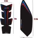 TZMAPU Compatible With S1000R S1000RR,Motorcycle Tank Protector,Non-slip Fuel Tank Sticker Kit Rubber Protective Pads Motorcycle AccessoriesAccessories