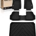 YHTAUTO Floor Mats & Cargo Mat Fit Chevy Trax 2014-2023, Buick Encore 2013-2023(NOT GX), TPE All Weather Car Mats Waterproof Anti-Slip Odorless Floor Liner, Interior Car Accessories