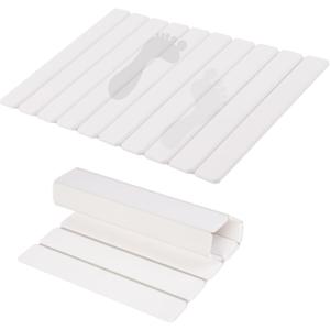 Foldable Stone Bath Mat,Super Absorbent Diatomaceous Earth Mat,24x 16 Non-Slip Quick Drying, Luxury Dry Pad for Bathroom, Nature Foldable Stone Bath Mat,Super Absorbent Diatomaceous Earth Mat,24x 16 Non-Slip Quick Drying, Luxury Dry Pad for Bathroom, Nature