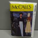 McCall's Patterns M7493 A5 Cropped Jacket, Floor-Length Coat and A-Line, Square-Neck Dress, Size 6-14 (7493)