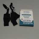 2PCS Bunion Corrector for Women & Men,Hallux Valgus Pain Relief Toe Straightener,Non-Slip Stitched Gel Pad,Adjustable Wrap for Day Walking, Night Sleep & All Shoes,(Black)