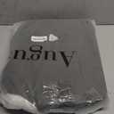 Augus Leather 16" Laptop Briefcase for Men Shoulder BagTravel Messenger Duffle Bags handbag Waterproof Brown With YKK Zipper