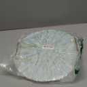 PEMAR Mother of Pearl Decorative Tray, 13"" Round with Gold Metal Handles, Vanity/Perfume/Trinket Tray, Catchall for Dresser, Bathroom, Vanity Table (Teal Sunlight), PM24-PM15